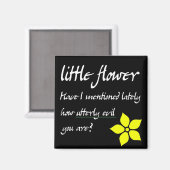 kleine Blume Magnet (Vorderseite/Rückseite)