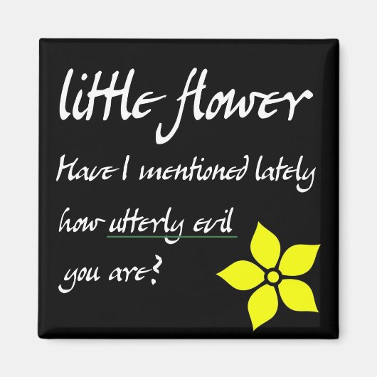 kleine Blume Magnet (Vorne)