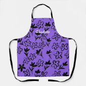 Kleine Blume Schürze (Vorderseite)