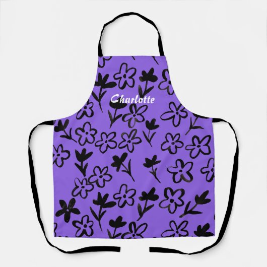 Kleine Blume Schürze (Vorderseite)