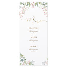 kleine Blume und Grüngerichte