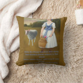 Kleine Bo-Pep hat ihren Schafspass niedlich verlor Kissen (Decke)