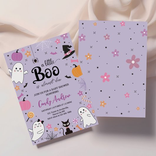 Kleine Boo Baby Dusche Einladung