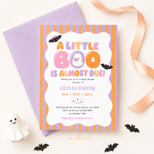Kleine Boo-Baby-Party Einladung