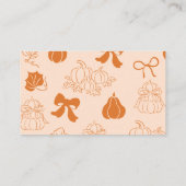 Kleine Boo Clothesline-Gewinnspiel Begleitkarte (Rückseite)