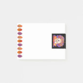 KLEINE BOO Creme Chow Post-it Klebezettel (Vorderseite)