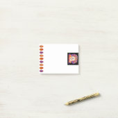 KLEINE BOO Creme Chow Post-it Klebezettel (Auf Schreibtisch)