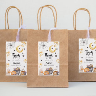 Kleine Boo Halloween-Baby-Party Geschenkanhänger