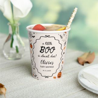 Kleine Boo Halloween-Geist-Baby-Party Pappbecher
