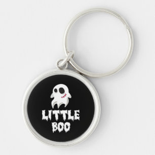 Kleine Boo in Halloween Coole Grafik Schlüsselanhänger