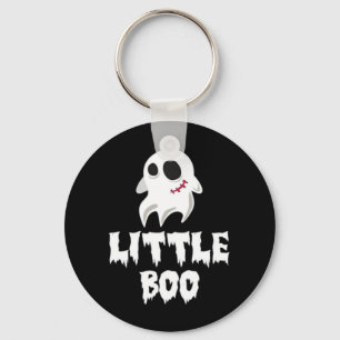 Kleine Boo in Halloween Coole Grafik Schlüsselanhänger