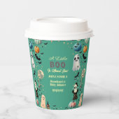 Kleine BOO ist wegen Ghost Pumpkin Spooky Baby Dus Pappbecher (Vorderseite)