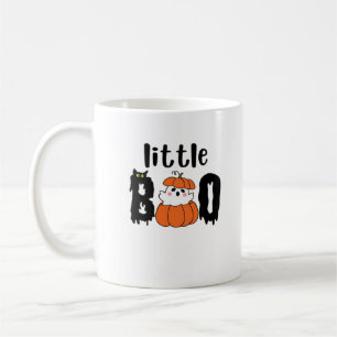 Kleine Boo Niedliche Halloween-Kürbis-Katze im Vin Kaffeetasse