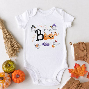 Kleine Boo Süße Geist Hexe Halloween Baby Shower Strampler
