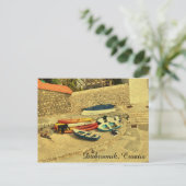 Kleine Boote, Dubrovnik, Kroatien Postkarte (Stehend Vorderseite)