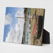 Kleine Boote | Ploumanac'H, Frankreich Fotoplatte (Seite)