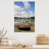 Kleine Boote | Ploumanac'H, Frankreich Poster (Küche)