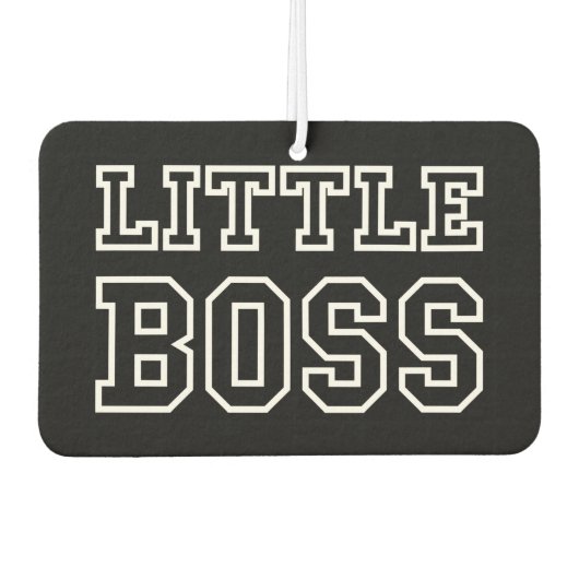 KLEINE BOSS AIR FRESHENER AUTOLUFTERFRISCHER (Vorderseite)