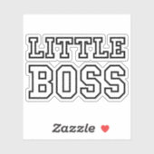 KLEINE BOSS AUFKLEBER (Blatt)