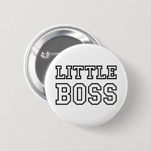 KLEINE BOSS BUTTON (Vorne & Hinten)