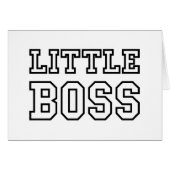 KLEINE BOSS-KARTE (Vorderseite (Horizontal))