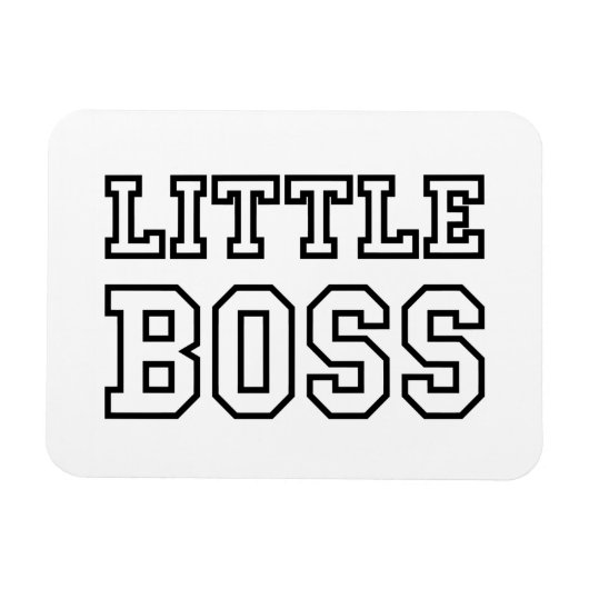 KLEINE BOSS MAGNET (Horizontal)