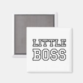 KLEINE BOSS MAGNET (Vorderseite/Rückseite)