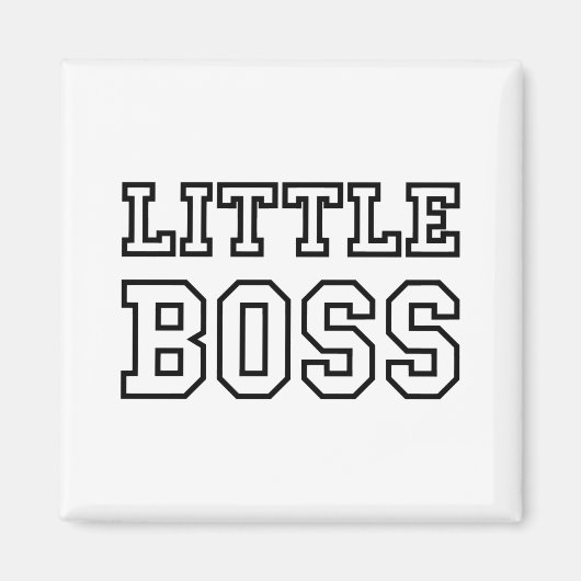KLEINE BOSS MAGNET (Vorne)