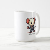 Kleine Boss-Maus Kaffeetasse (VorderseiteRechts)