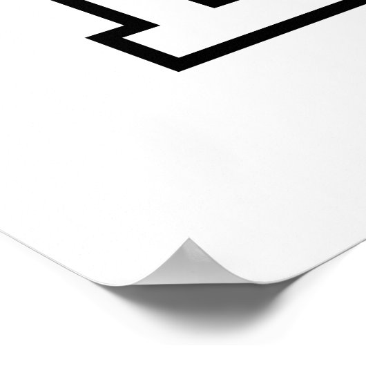 KLEINE BOSS POSTER (Ecke)