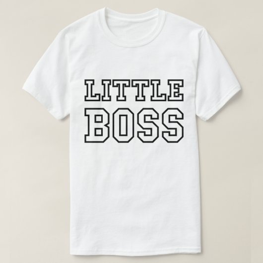 KLEINE BOSS T-Shirt (Design vorne)