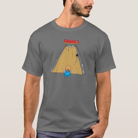 Kleine Bowling-Rinnkugel T-Shirt (Vorderseite)