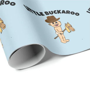 KLEINE BOY BABY SHOWER GESCHENKPAPIER