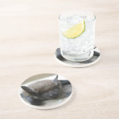 Kleine braune Fledermaus (Myotis lucifugus) Untersetzer (Seite)