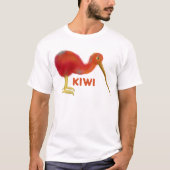 Kleine braune Kiwi T-Shirt (Vorderseite)