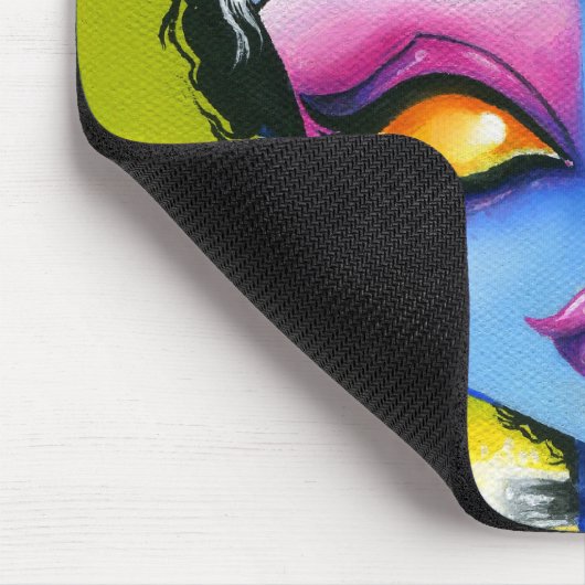 Kleine Braut der Frankenstein Mausunterlage Mousepad (Ecke)