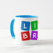 Kleine Bro Tasse - wählen Sie Stil & Farbe (Vorderseite Links)