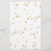 Kleine Broschüre mit dem Weihnachtsduschenempfang (Rückseite)