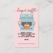 Kleine Brötchen im Ofen Windelwickel Begleitkarte (Vorderseite)