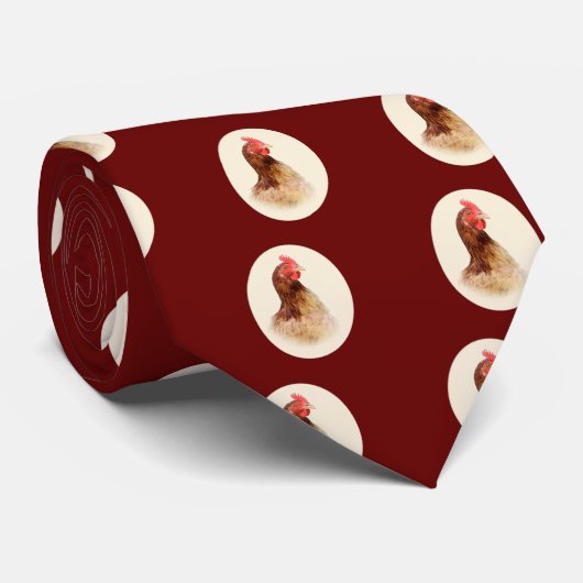 Kleine Brown-Henne-Krawatte Krawatte (Gerollt)