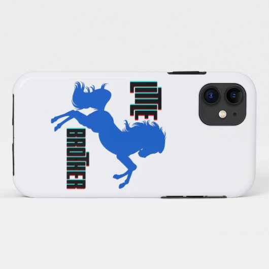 Kleine Brüderpferdehaltung Case-Mate iPhone Hülle (Rückseite (Horizontal))