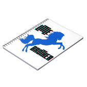 Kleine Brüderpferdehaltung Notizblock (Linke Seite)