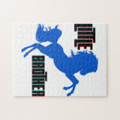 Kleine Brüderpferdehaltung Puzzle (Horizontal)