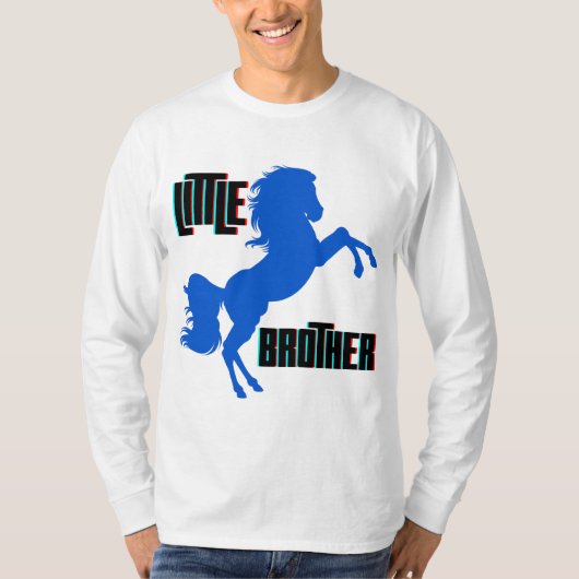 Kleine Brüderpferdehaltung T-Shirt (Vorderseite)
