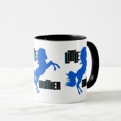 Kleine Brüderpferdehaltung Tasse (VorderseiteRechts)