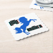 Kleine Brüderpferdehaltung Untersetzer (angewinkelt)