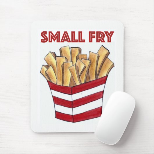 KLEINE BRY FRY Fastfood Funk Feinschmecker Mousepad (Mit Mouse)