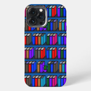 Kleine Bücherregale Teal iPhone 13 Pro Max Hülle