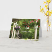 Kleine Buddy Custom Grußkarte Karte (Gelbe Blume)