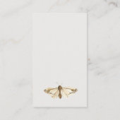 Kleine Bug Blue Dragonfly Bücher für Babydusche Begleitkarte (Rückseite)